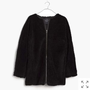 Madewell Cafe Sherpa Coat XS